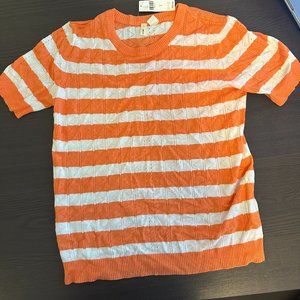 Anthropologie striped sweater shirt (size S)